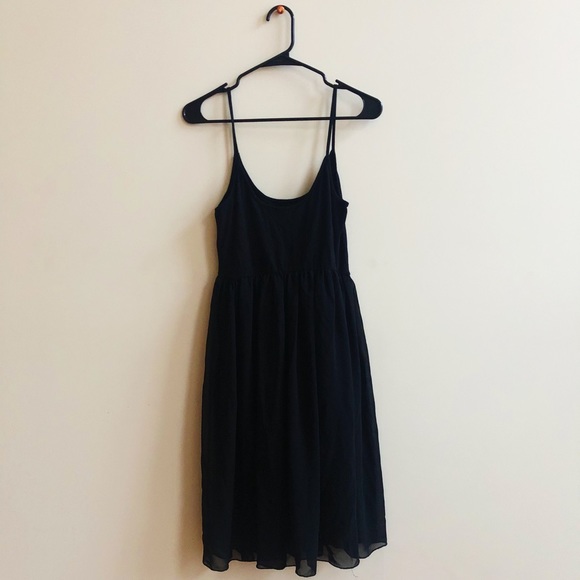 Cami Dress with bodice and Sheer overlay skirt - Picture 4 of 8